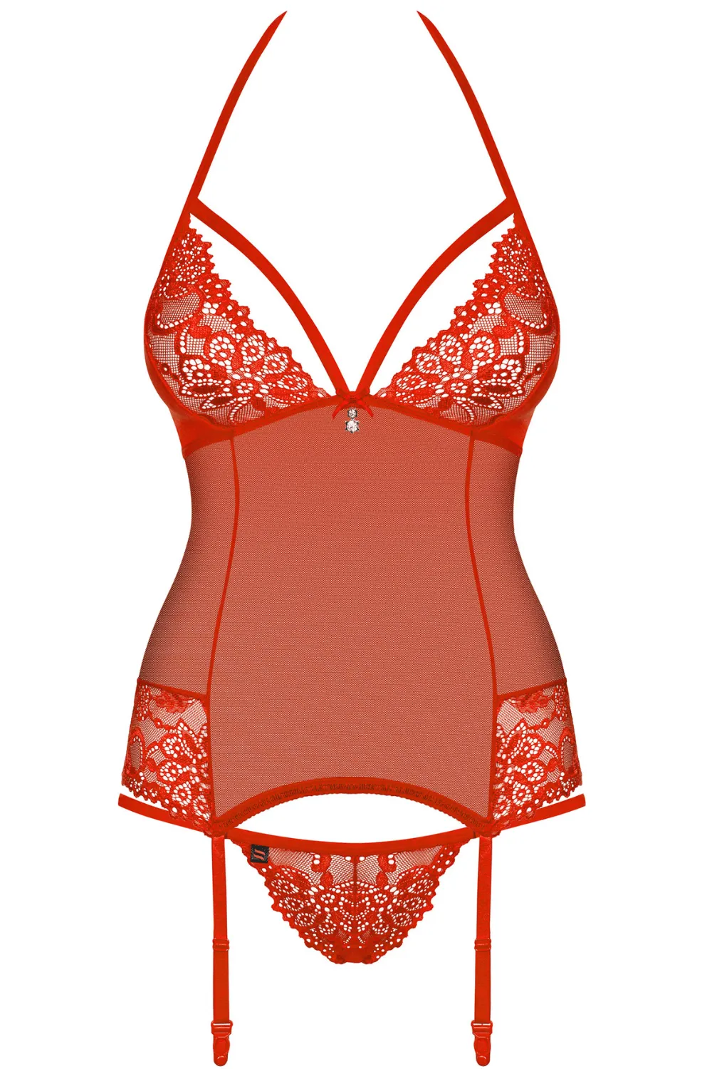 838 Corset & Thong. Size S/M (UK 8-10)