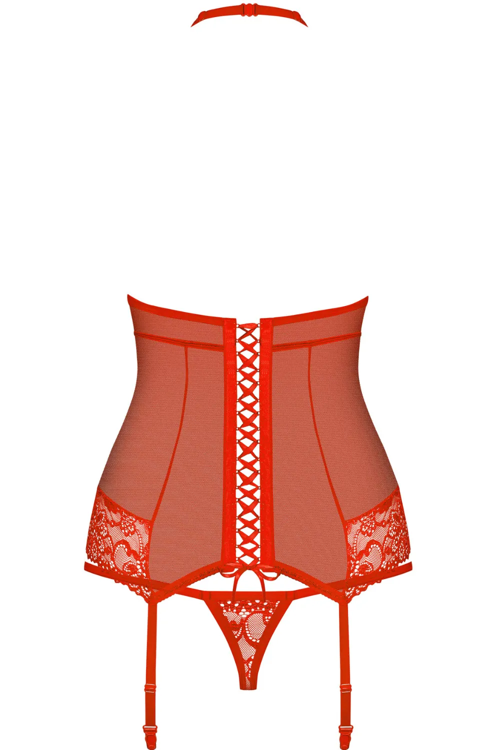 838 Corset & Thong. Size S/M (UK 8-10)