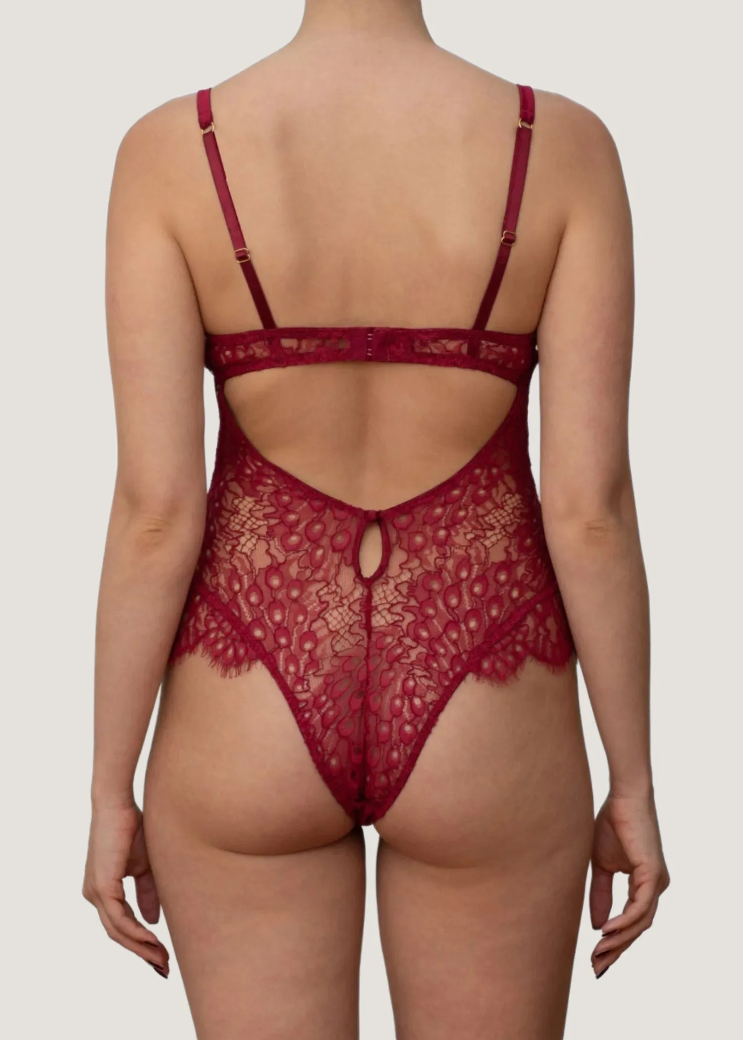 Astrantia Bodysuit (Crimson)
