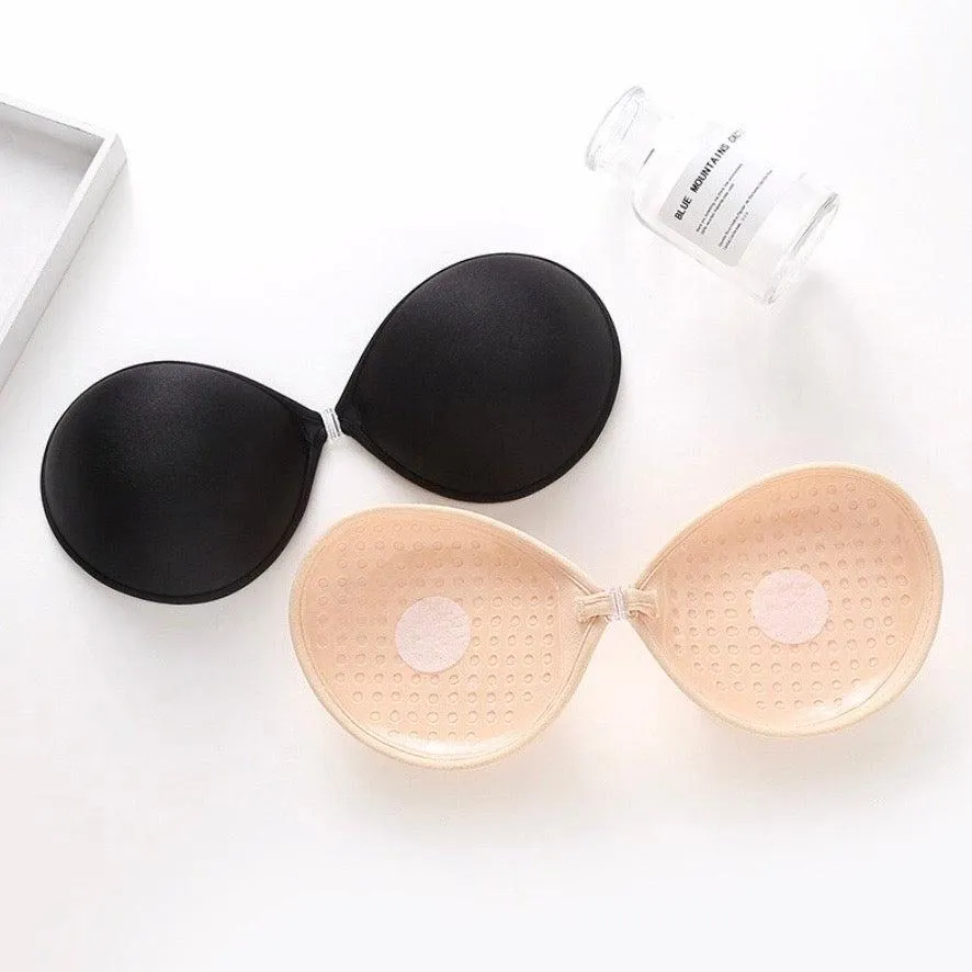 Backless Strapless Bra - Beige