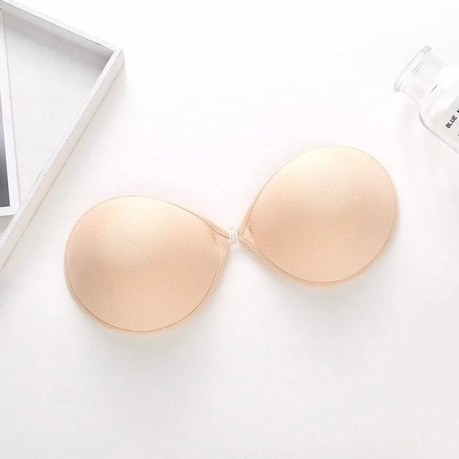 Backless Strapless Bra - Beige
