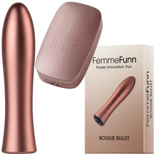 Bougie Bullet Powerful Vibrator Rechargeable Case Clitoral Stimulator Sex Toy