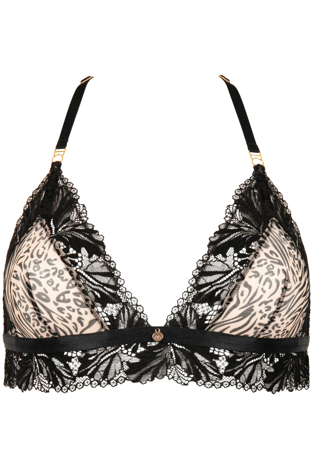 Caresse Féline Triangle Bra. Size S