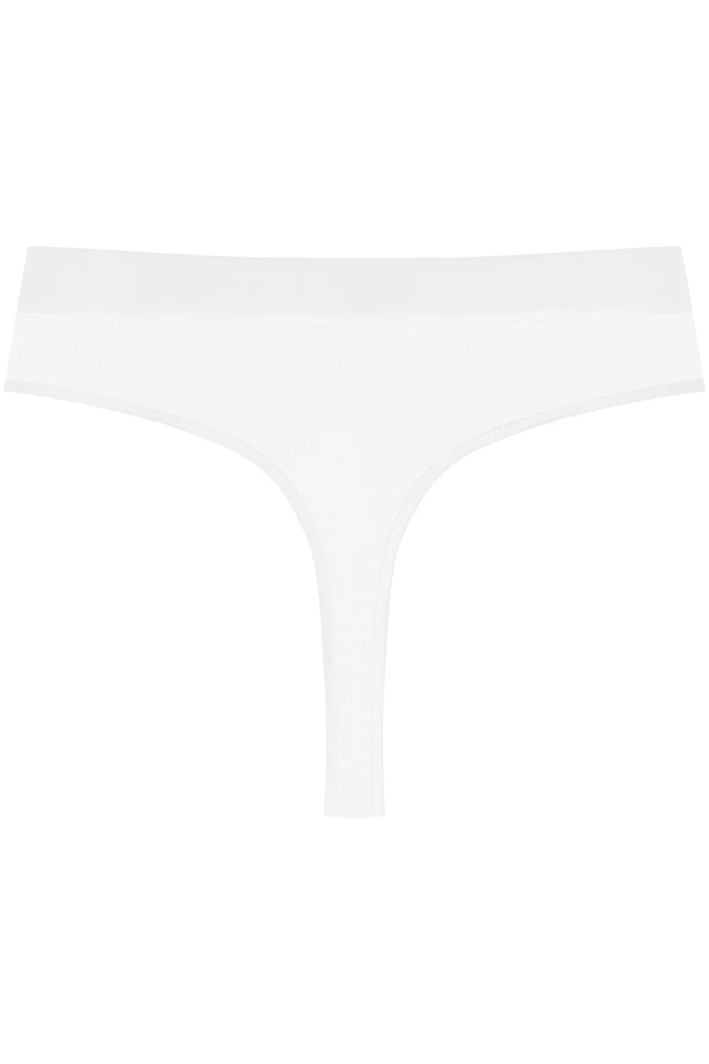 Corps à Corps High Waist Thong White