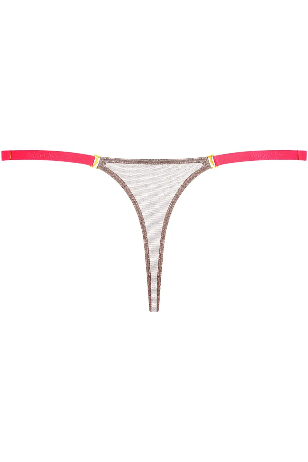 Corps à Corps Mini Thong Ginger Snap/Neon Pink