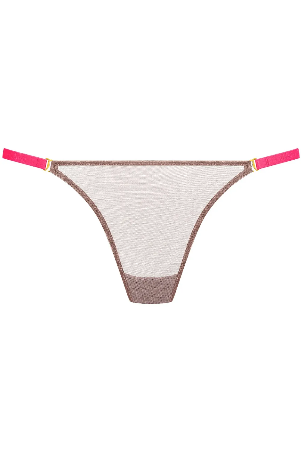 Corps à Corps Mini Thong Ginger Snap/Neon Pink