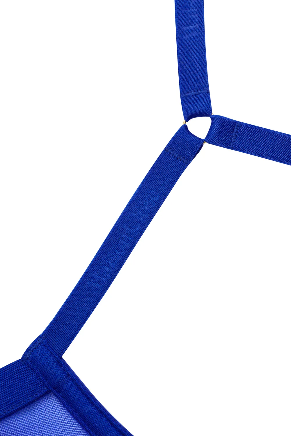Corps à Corps Open Underwired Bra Neon Blue