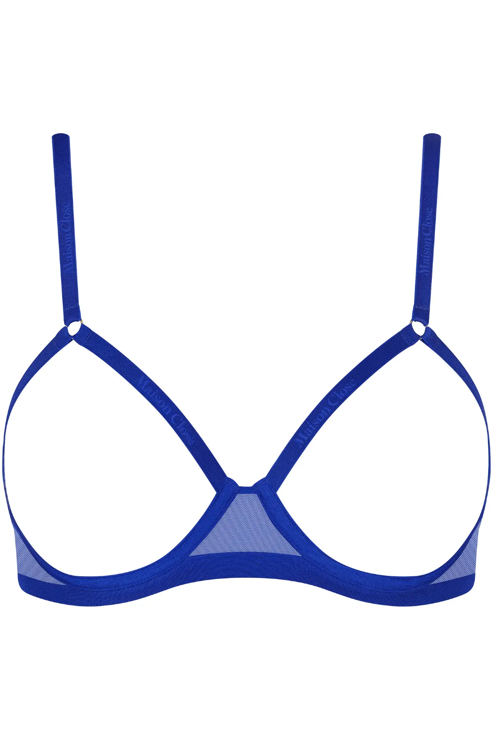 Corps à Corps Open Underwired Bra Neon Blue