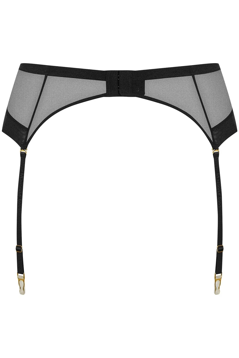 Corps à Corps Suspender Belt Black