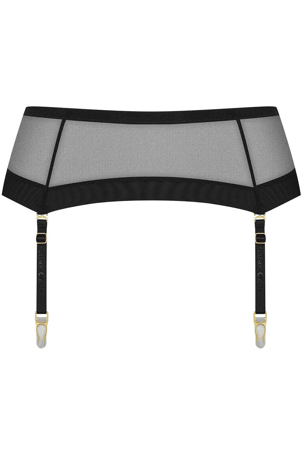 Corps à Corps Suspender Belt Black