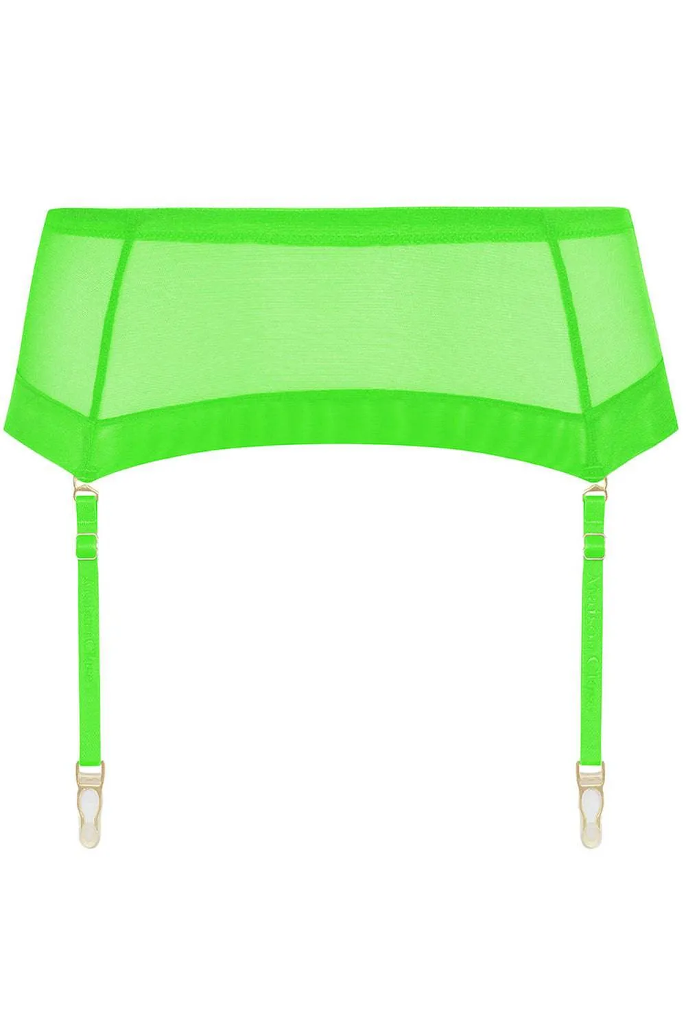 Corps à Corps Suspender Belt Neon Green