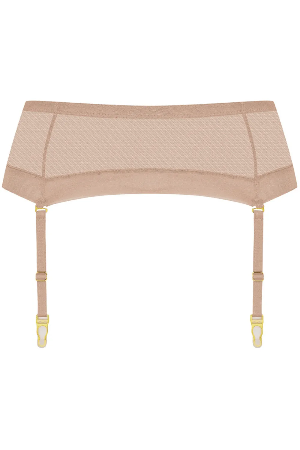 Corps à Corps Suspender Belt Vanilla/Neon Green