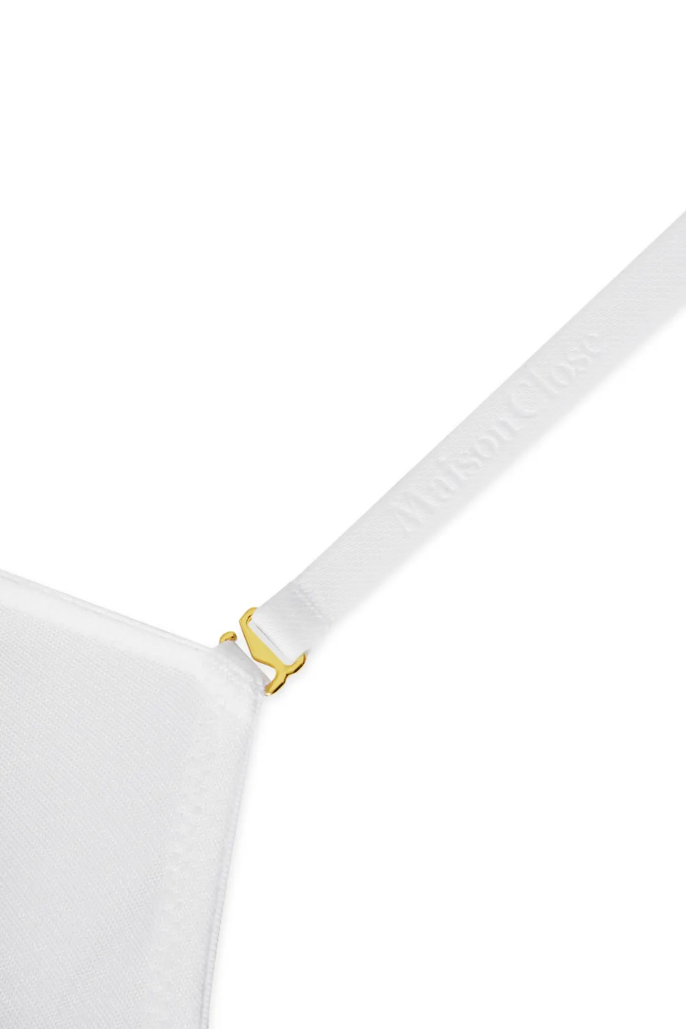 Corps à Corps Triangle Bra White