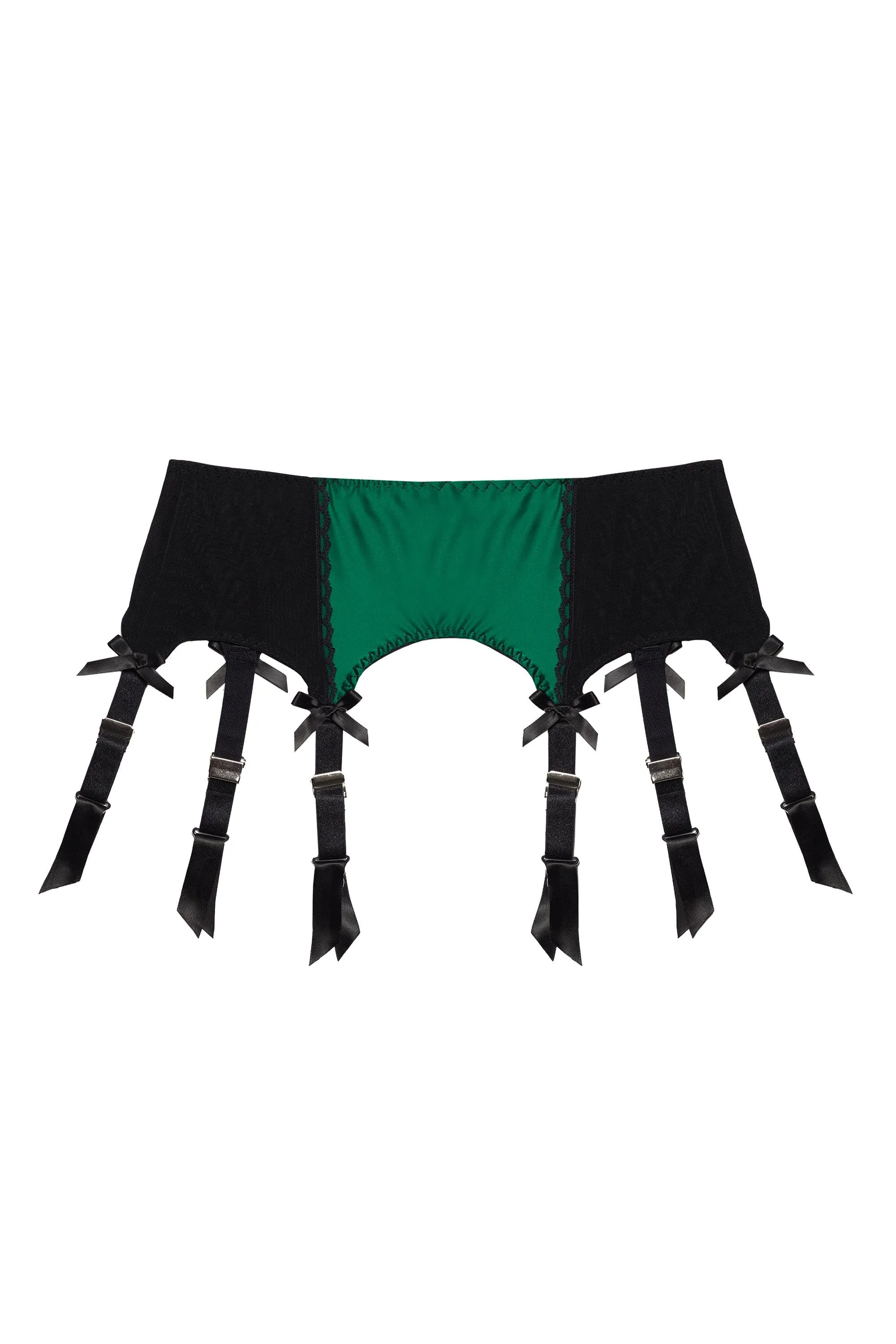 Diana Green Suspender belt