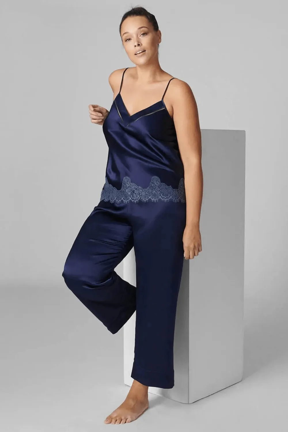 Dream Silk Pants Midnight