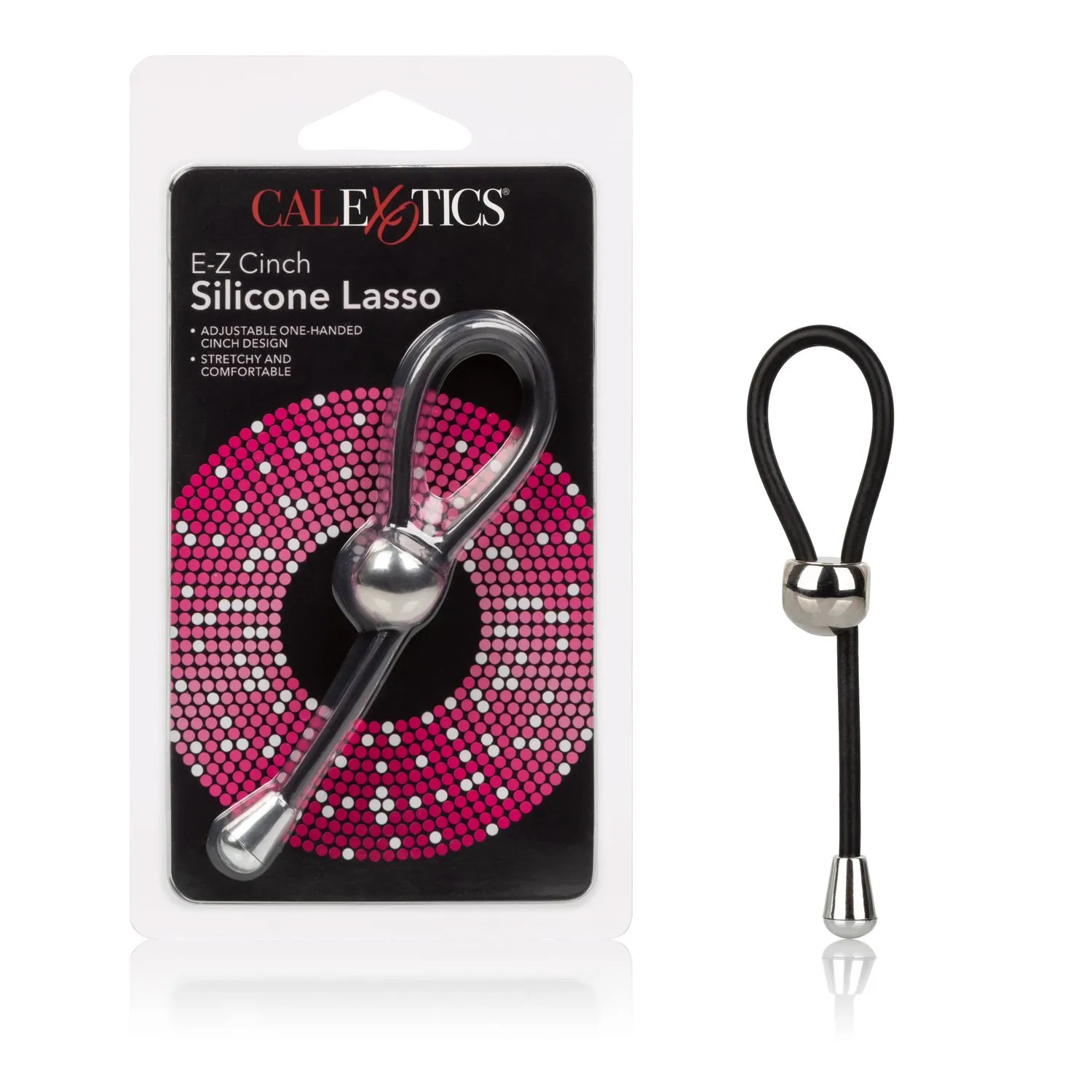 E-Z Cinch Silicone Lasso - Black