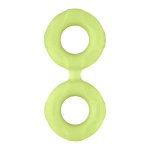 F-81: DOUBLE RING (LIQUID SILICONE) 47MM - GLOW