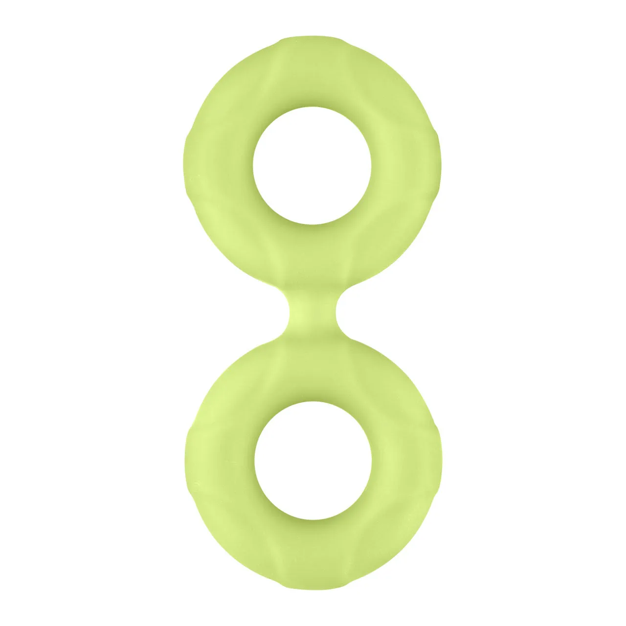 F-81: DOUBLE RING (LIQUID SILICONE) 47MM - GLOW