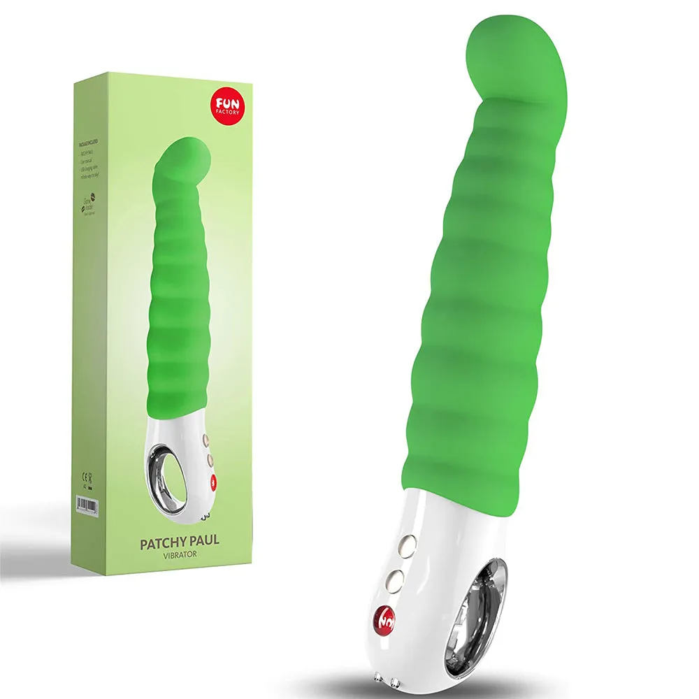 Fun Factory Patchy Paul G5 G Spot Vibrator USB Dildo Female Unisex Sex Toy