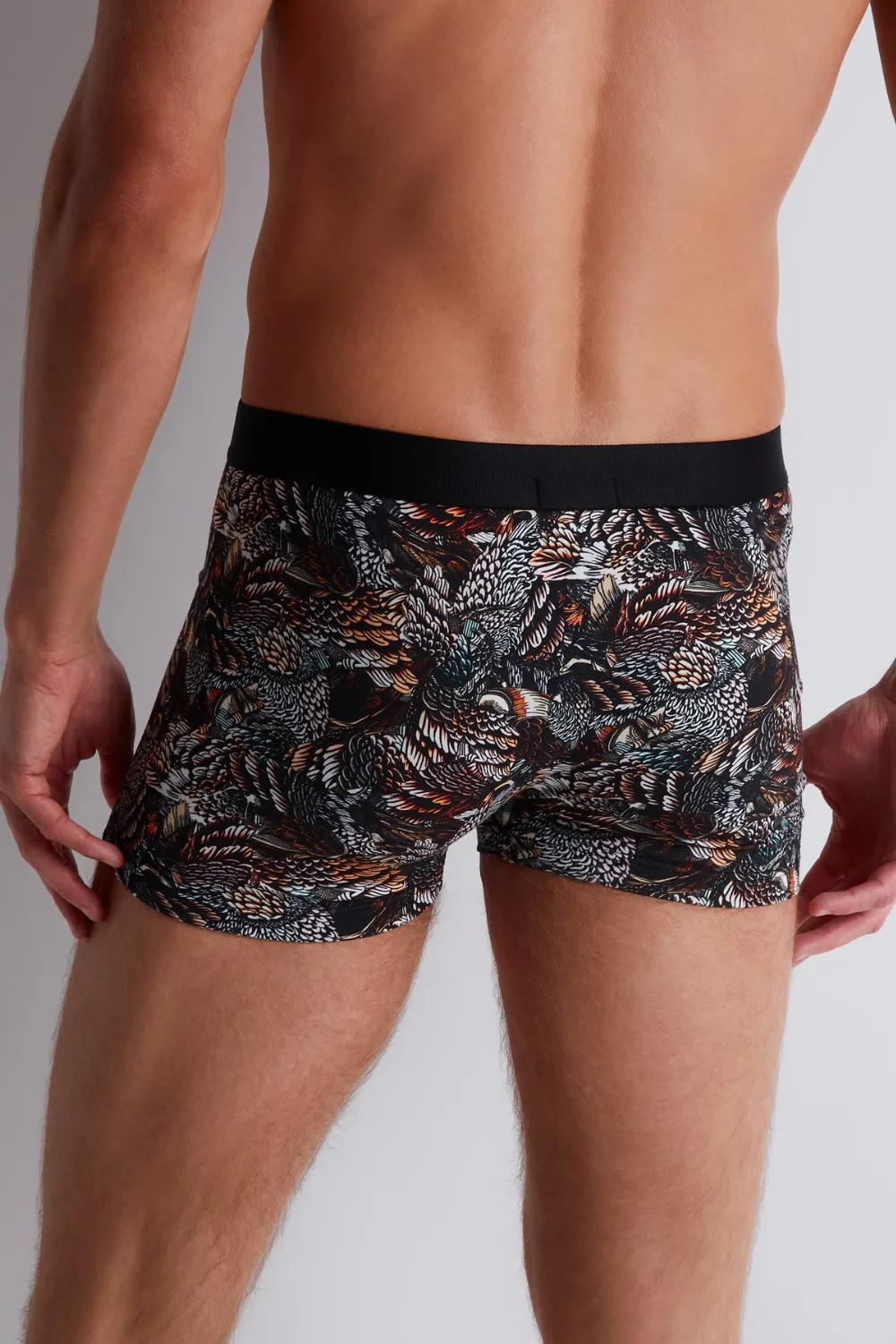 Homme Men's Modal Cotton Owls Boxer