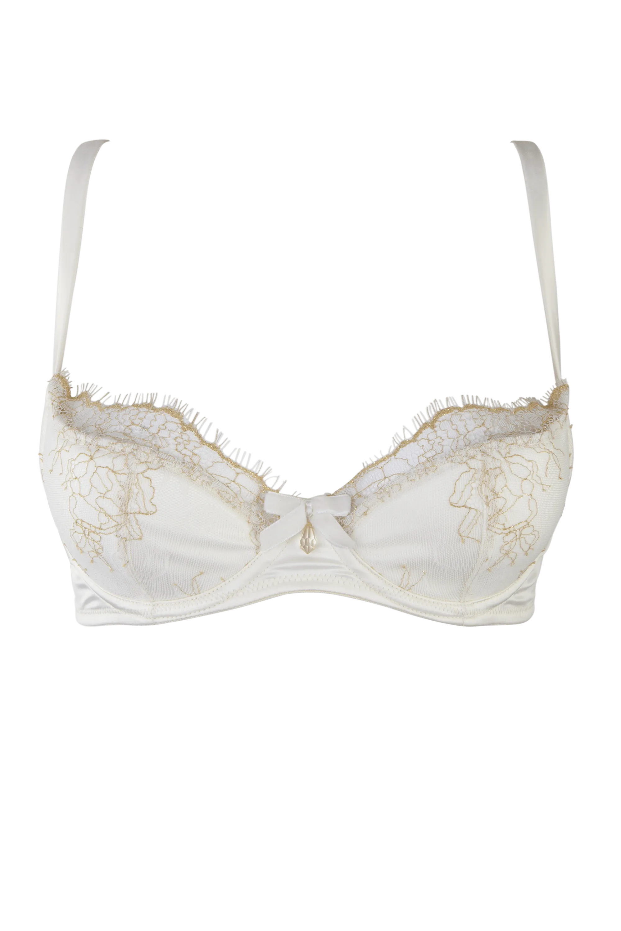 Karine Bridal Ivory/Gold Bra A-D Cups
