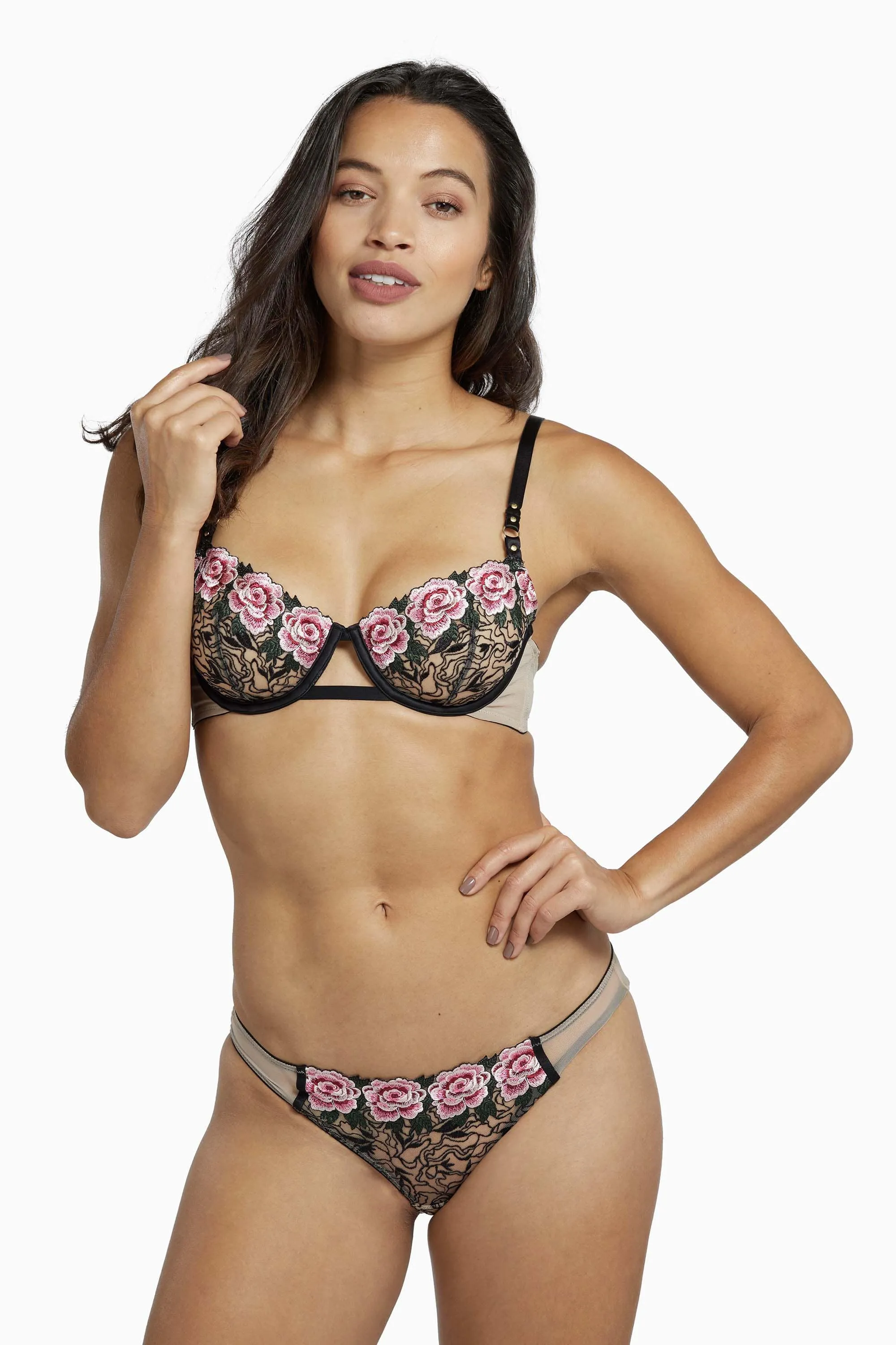 Katy Rose Embroidered Bra