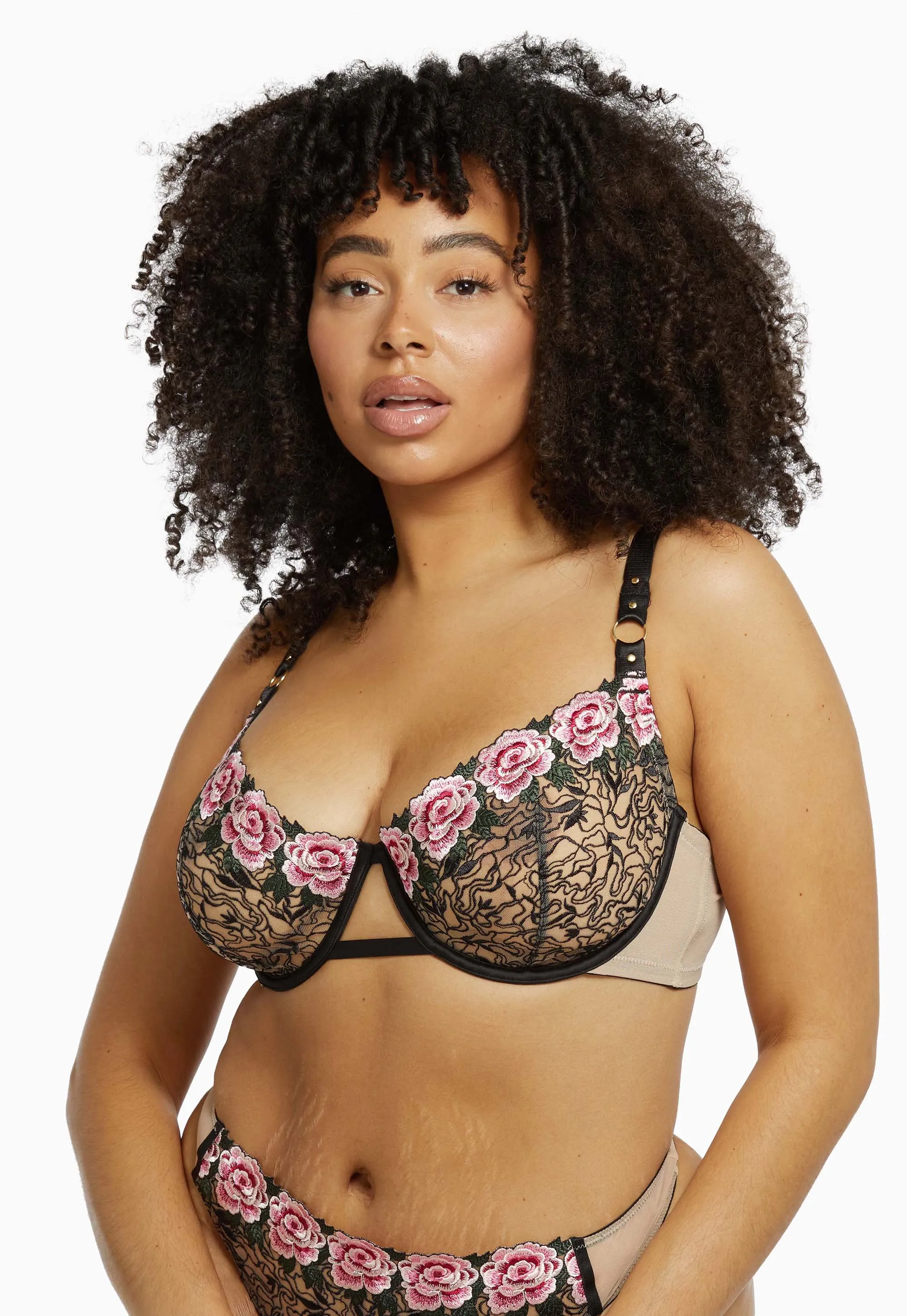 Katy Rose Embroidered Bra