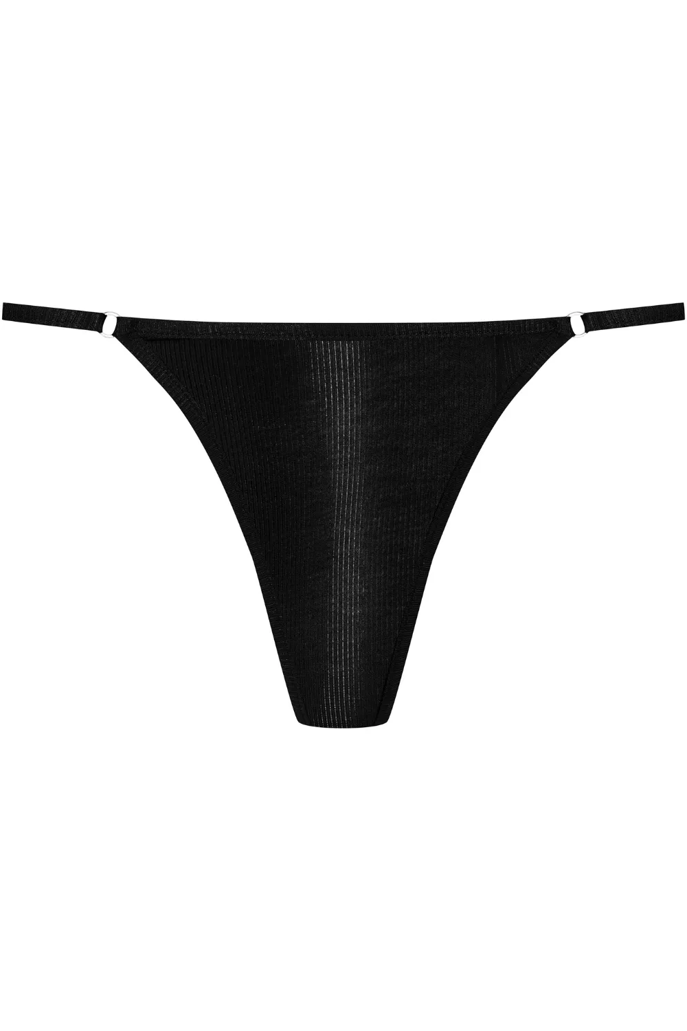 La Femme Amazone Mini Thong Black