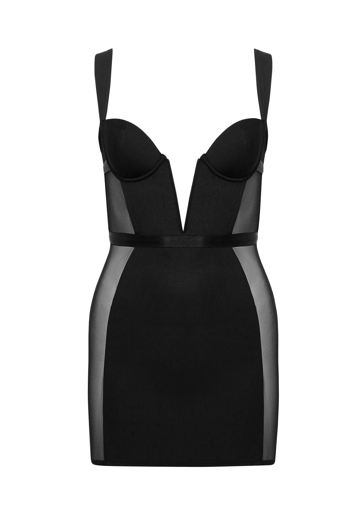 Lara Wired Dress (Black)