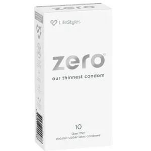 LifeStyles Zero Male Condoms 10's