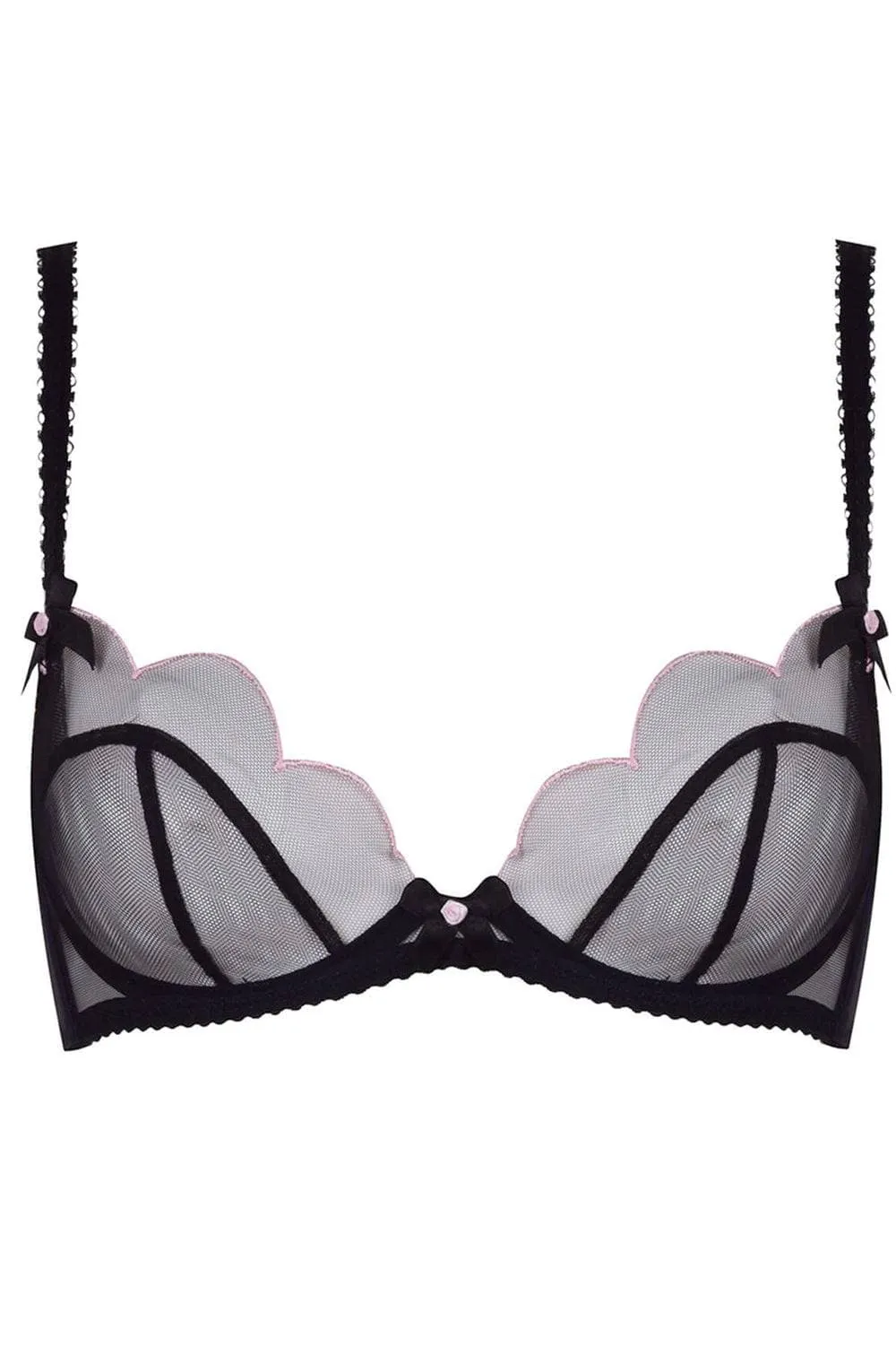 Lorna Plunge Bra in Black