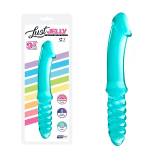 LUST JELLY DOUBLE DONG 9.5 - BLUE