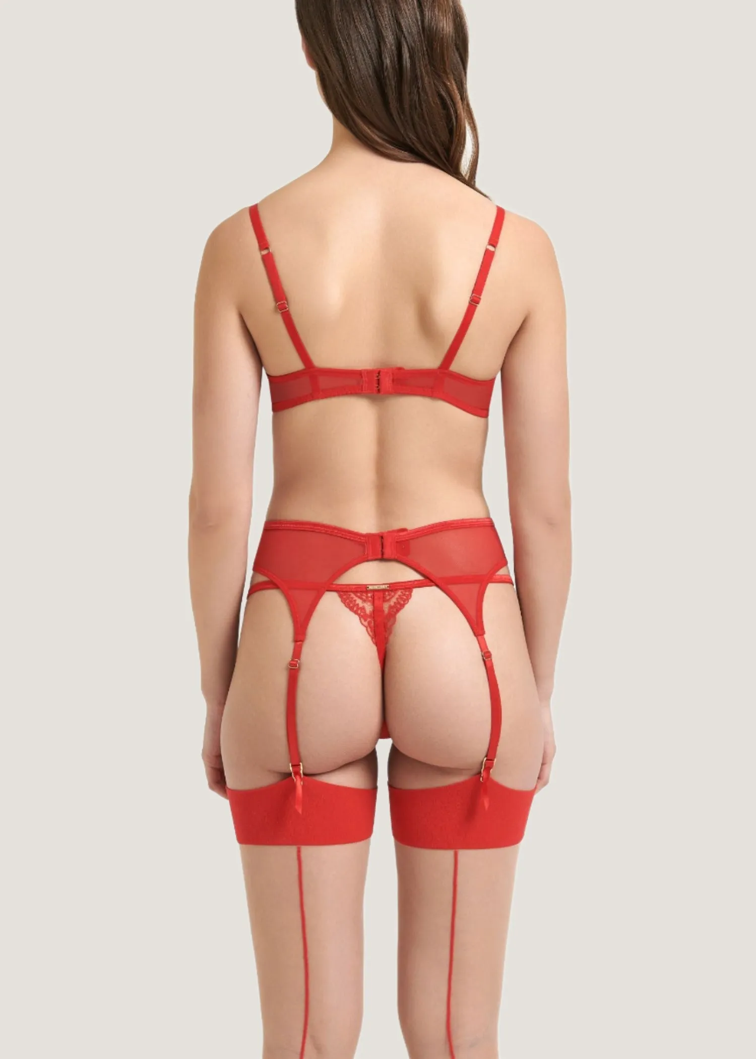 Marseille Suspender (Red)