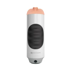 Mega Grip Squeezable Vibrating Strokers Pussy