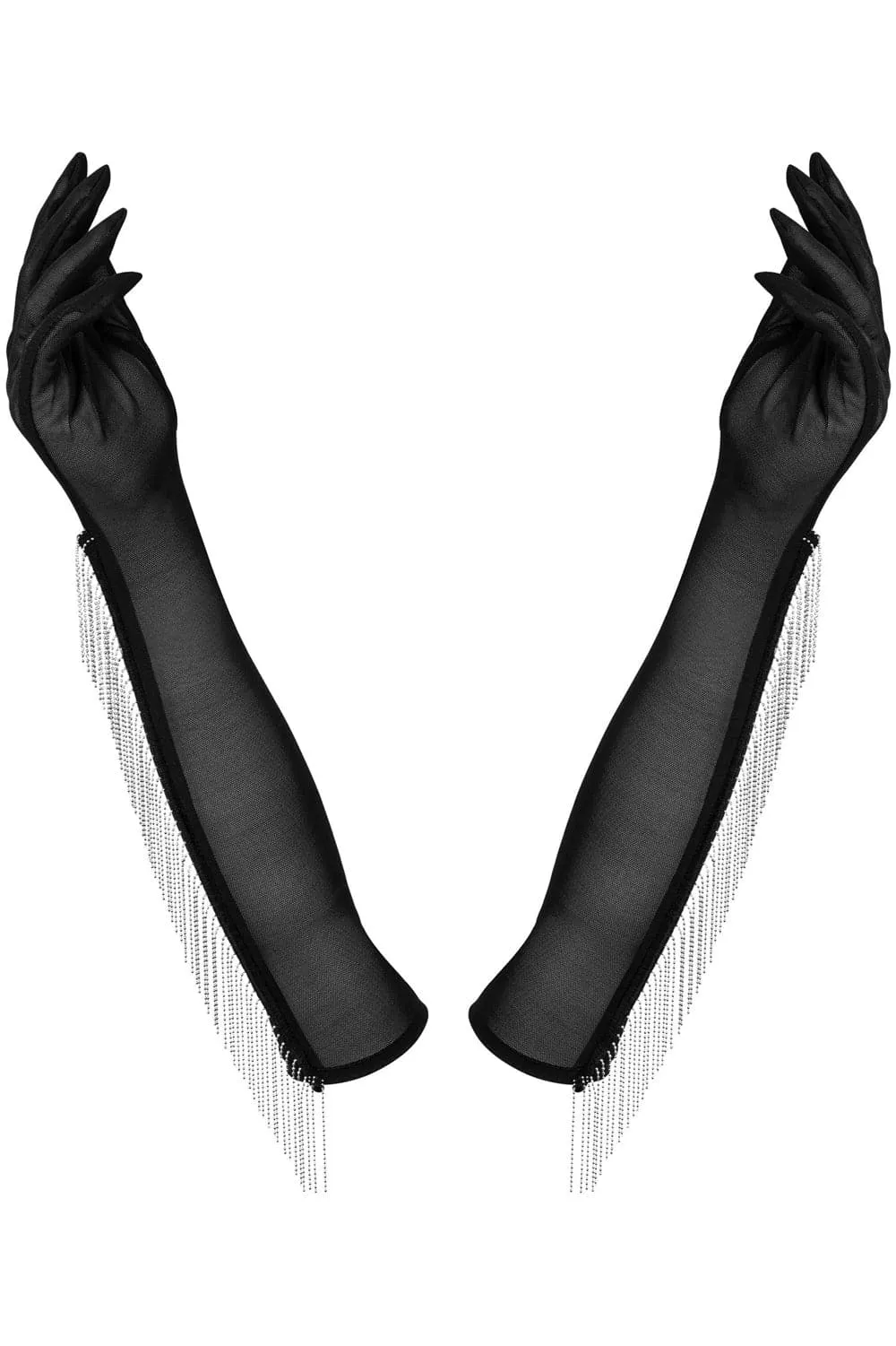 Milladis Long Gloves. Size UK 14-16