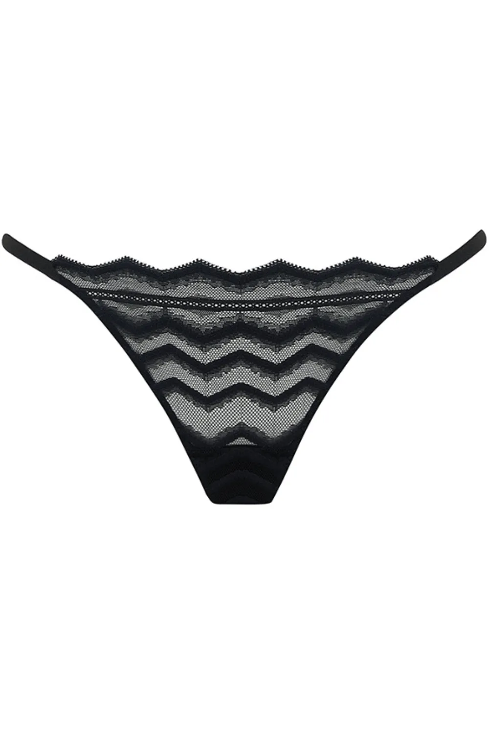 Muse - Margot G String in Black. Size XL (UK 14-16)