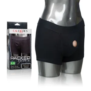 Packer Gear Boxer Brief Harness 2XL/3XL - Black