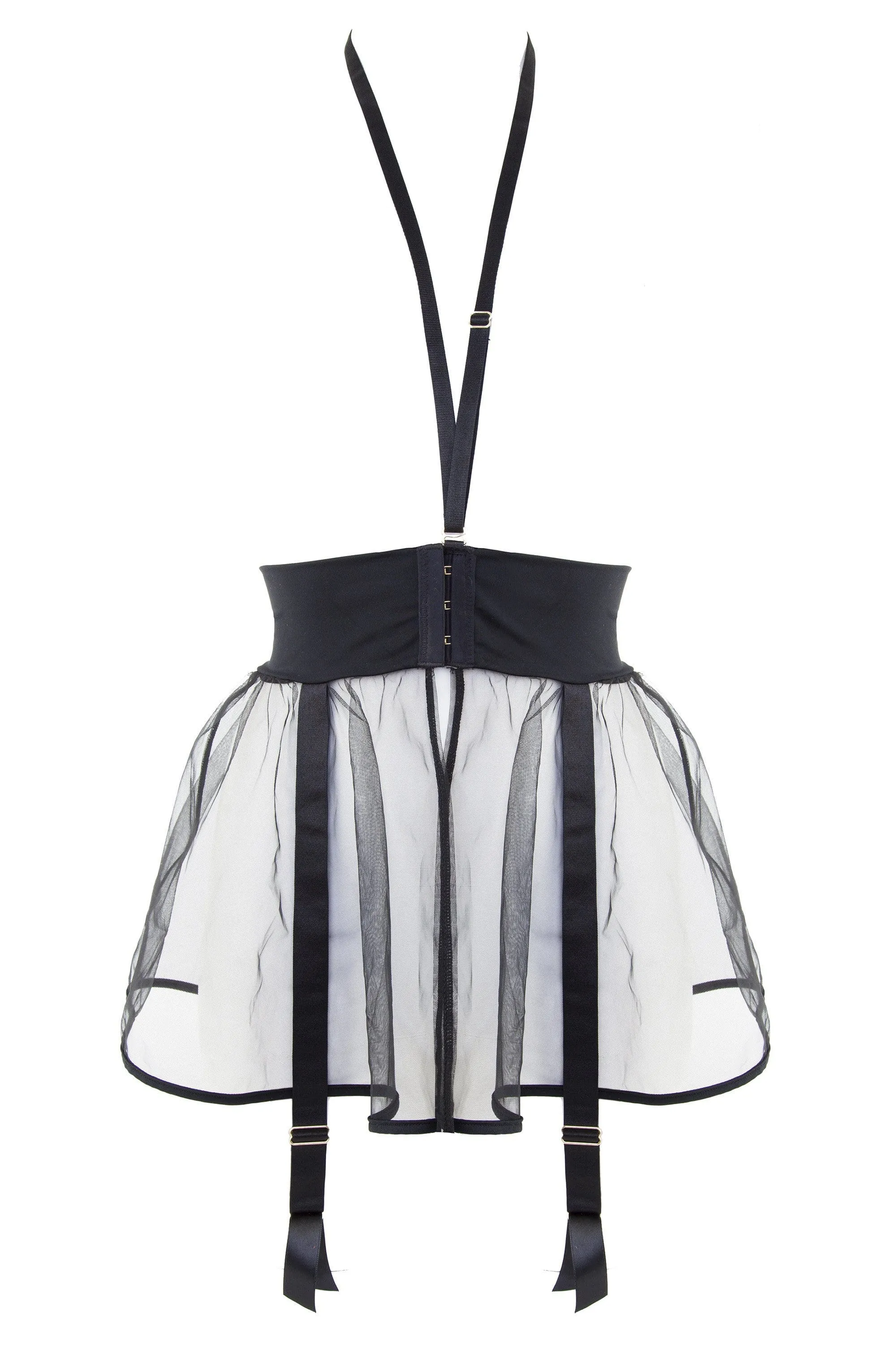 Peek & Beau Caia Peplum Skirted Harness Suspender