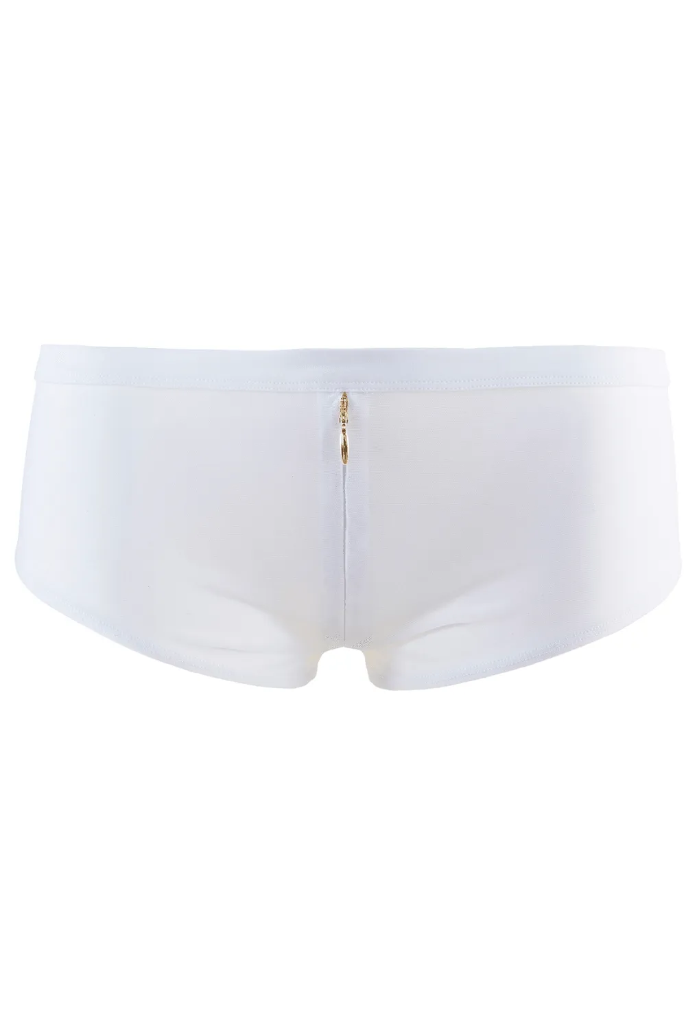 Pure Tentation Shorty With Zip White. Size XL (UK 12-14)