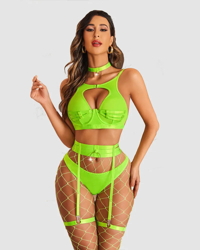 Push Up Bondaged 5 Piece Set (DE Only)