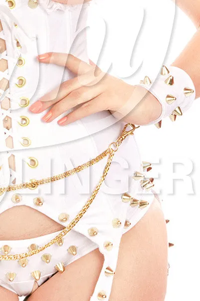 Rebel Yell Cuffs with Chain