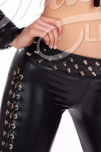 Rebel Yell Lace-Up Side Pants