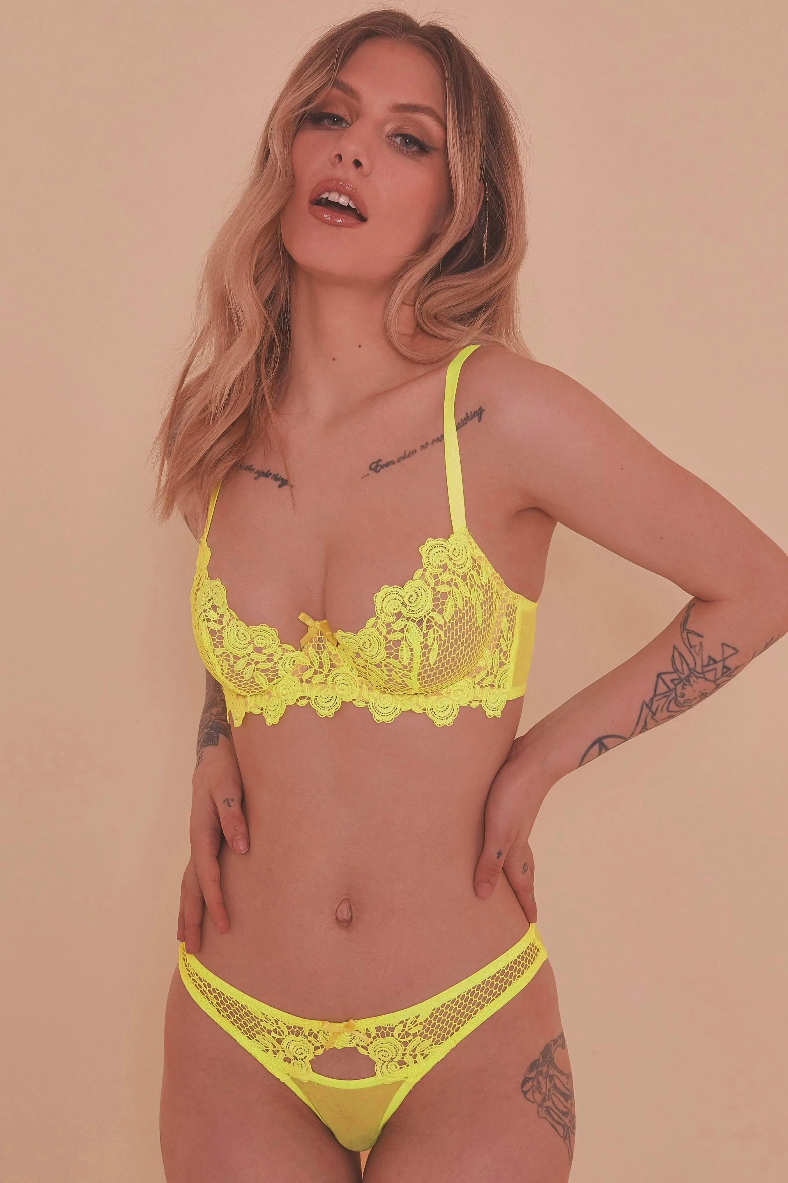 Regalia Xena Neon Rose Brief