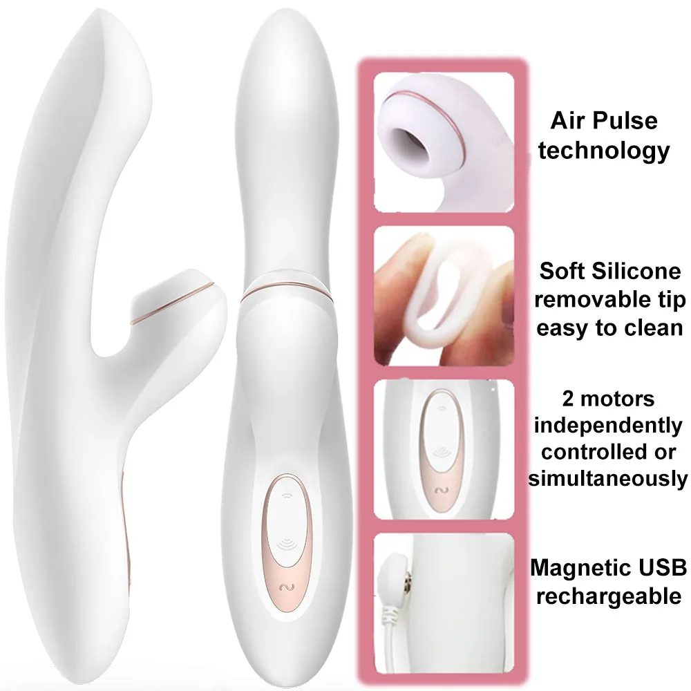 Satisfyer Pro  G-Spot Rabbit Clitoral Stimulator Clit Sucker Air Pulse Vibrator