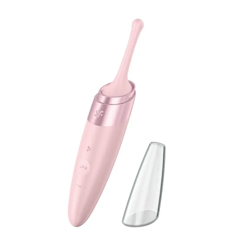 Satisfyer Twirling Delight Tip Clitoral Nipple Stimulator Vibrator Sex Toy