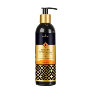 Sensuva Natural Water-Based Personal Moisturizer - Orange Creamsicle 8 fl. oz. Bottle
