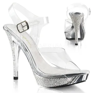SS-ELEGANT-408 Sandal | Clear Vinyl