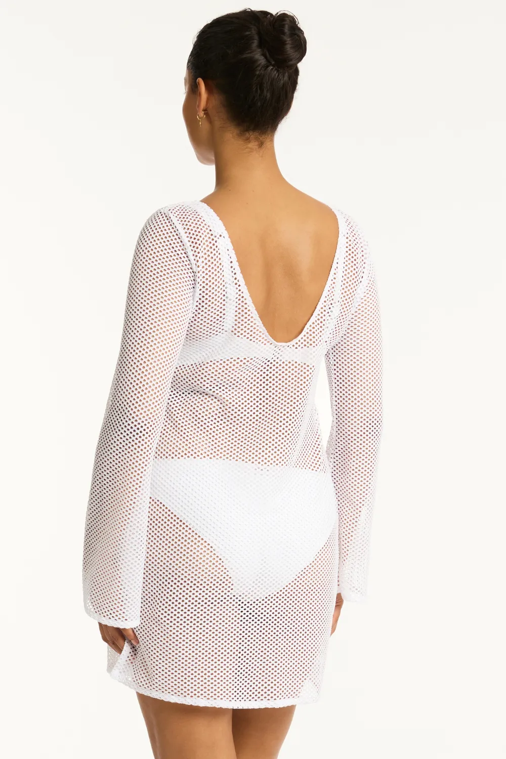 Surf Mesh Reversible Short Dress