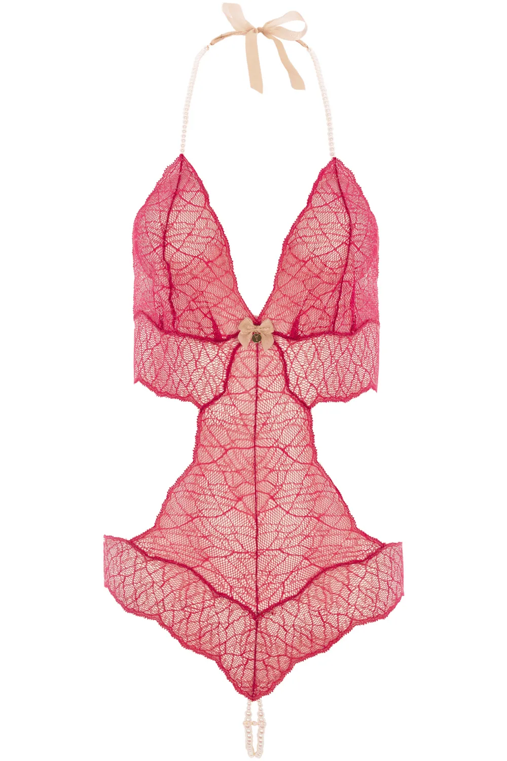 Sydney Double Pearl Body Red. Size XL