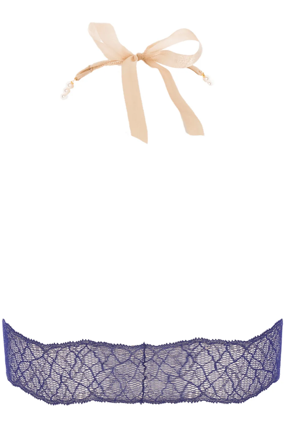 Sydney Pearl Bra Blue. Size XL